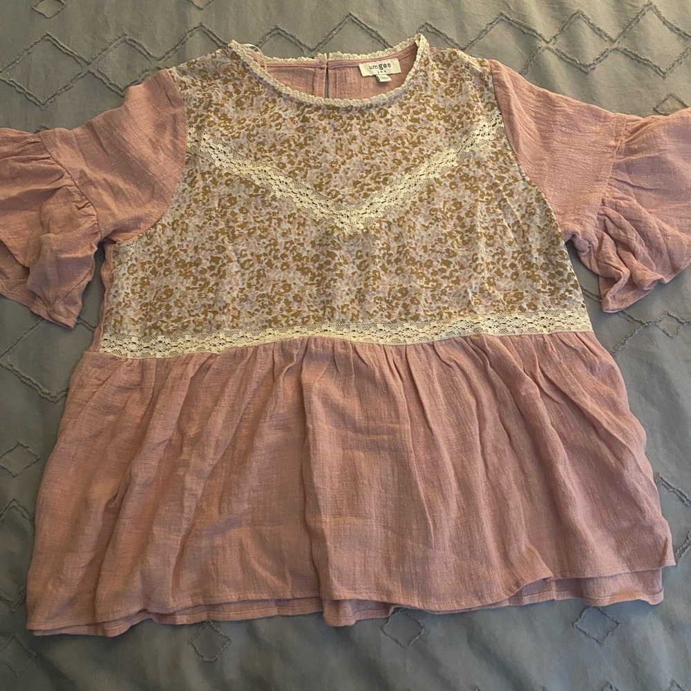 Pink Umgee top